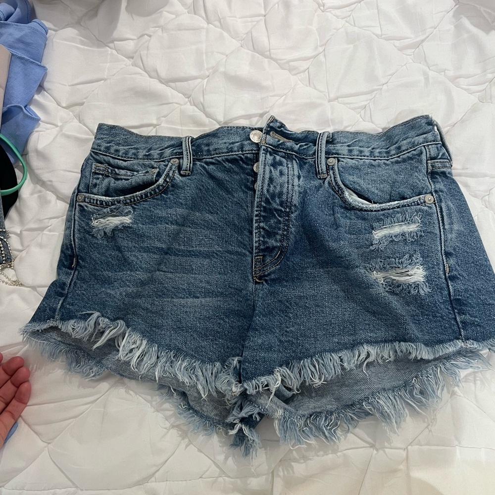 Free people denim short